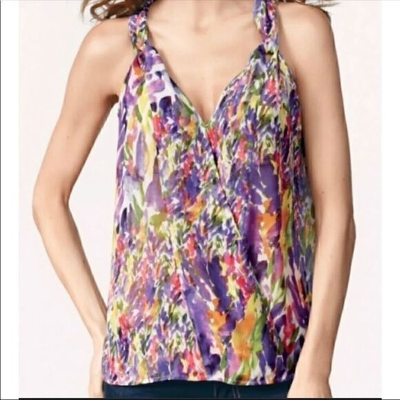 🍋 CAbi • Multi-Colored Pattern Tank Top - Picture 12 of 12